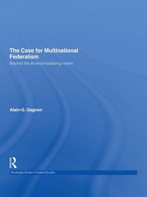 cover image of The Case for Multinational Federalism